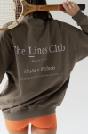 BLUZA THE LINES SWEATSHIRT OLIVA XL