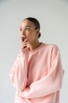 BLUZA THE LINES CREWNECK LAMPONE L
