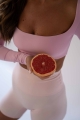 Longsleeve Sportowy The Lines Lampone