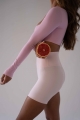 Longsleeve Sportowy The Lines Lampone