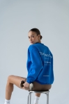 BLUZA THE LINES CREWNECK COBALTO XL