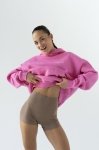 BLUZA THE LINES HOODIE FRAGOLA S
