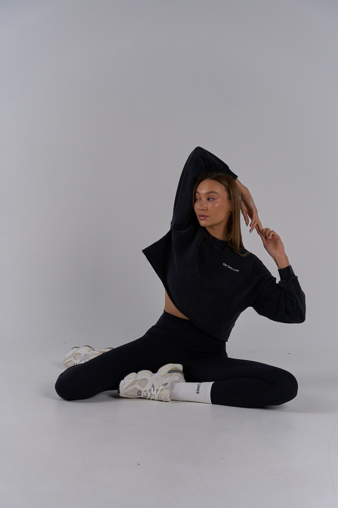 BLUZA LAVATO CROP VULCANO L