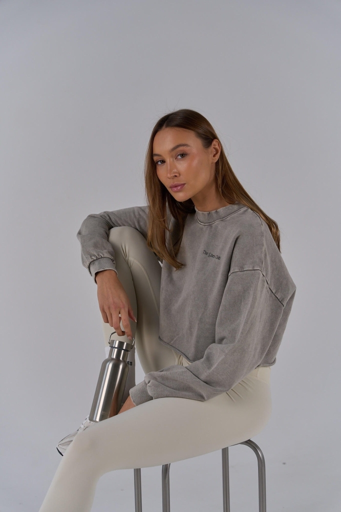 BLUZA LAVATO CROP CALCOLO L