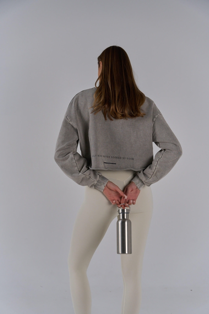 BLUZA LAVATO CROP CALCOLO XL