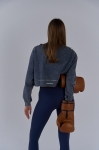 BLUZA LAVATO CROP MARE S