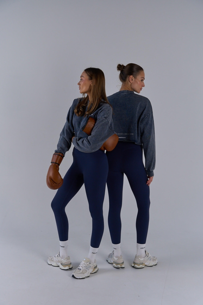 BLUZA LAVATO CROP MARE L