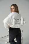 BLUZA THE LINES CREWNECK CREMA S