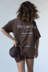 T-SHIRT THE LINES URBAN TEE ESPRESSO L