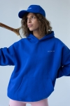 BLUZA THE LINES HOODIE COBALTO S