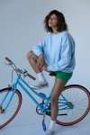 BLUZA THE LINES SWEATSHIRT CIELO S