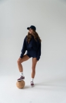 BLUZA THE LINES HOODIE MIRTILLO M